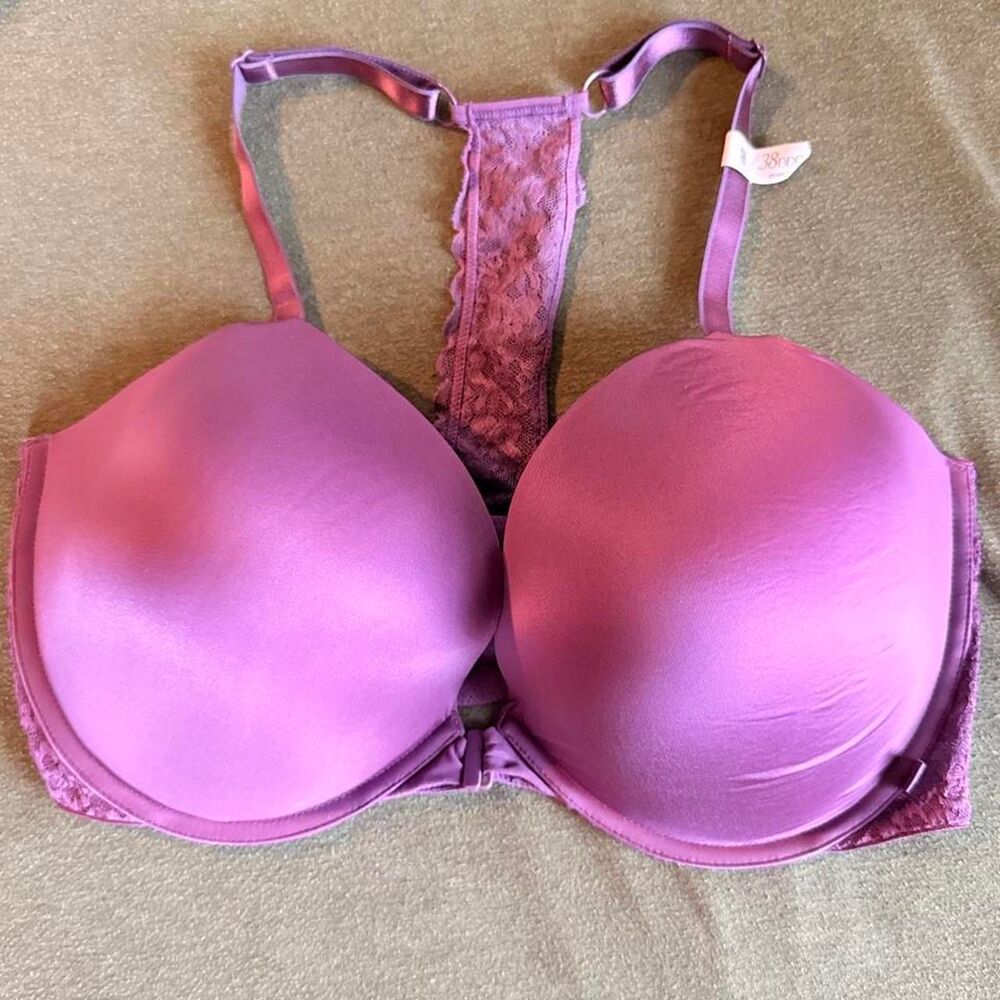 Victoria-s-secret Women's Purple and Pink Bra
